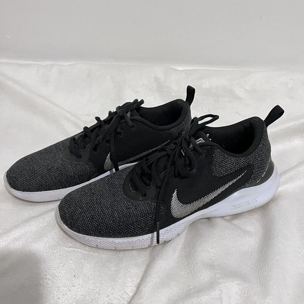 Nike Flex Experience Black Running Sneakers Size 9 Women Training Athleisure